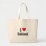 J'aime Oakland Sac En Toile