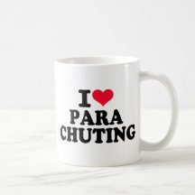 J'aime parachuter mugs à café