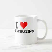J'aime parachuter mugs à café