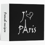 j'aime Paris Binder