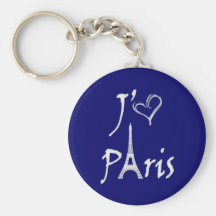 j'aime Paris Key Chains
