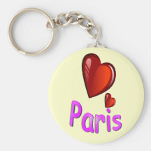J'aime Paris Porte-clef