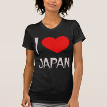J'aime pièce en t de dames du Japon la petite T-shirts