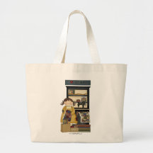J'aime piquer sacs de toile