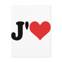J'aime Post Cards