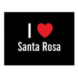 J'aime Santa Rosa Carte Postale