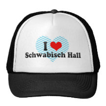 J'aime Schwabisch Hall, Allemagne Casquette