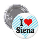 J'aime Sienne Badges Avec Agrafe