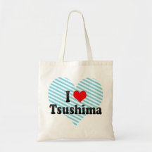 J'aime Tsushima, Japon. Aisuru Tsushima, Japon Sacs Fourre-tout