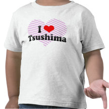 J'aime Tsushima, Japon. Aisuru Tsushima, Japon T-shirts