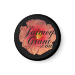 "JaimeyGrant.com" Logo Magnet