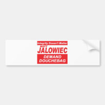 Jalowiec 2010 Campaign Sign DB Bumper Stickers