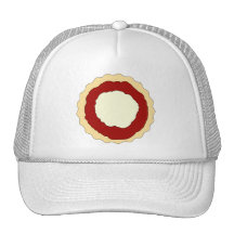 Jam and Whipped Cream Scone. Trucker Hats