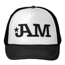 Jam-black Trucker Hat