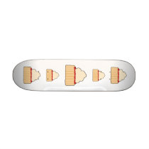 Jam Scone with Cream Topping. Skate Board Decks