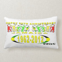 Jamaica 50th Anniversary Pillow