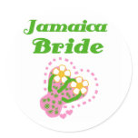 Jamaica Bride Stickers