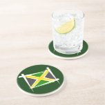 Jamaica Brush Flag Coaster