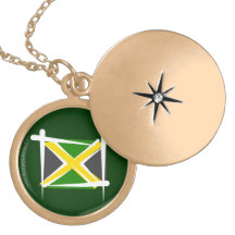 Jamaica Brush Flag Jewelry