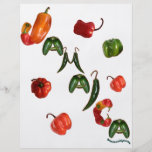 Jamaica Chili Peppers Flyer Design