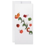 Jamaica Chili Peppers rack cards