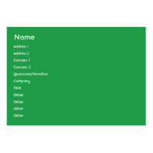 Jamaica - Chubby Business Card