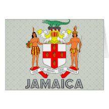 Jamaica Coat of Arms Cards