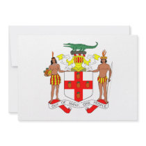 Jamaica Coat of Arms Custom Announcement