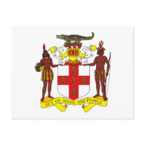 Jamaica Coat of Arms Postcard