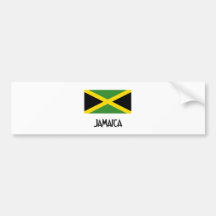 Jamaica Flag Bumper Stickers