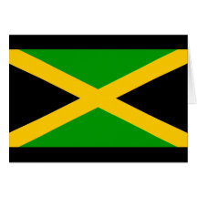 Jamaica Flag Card
