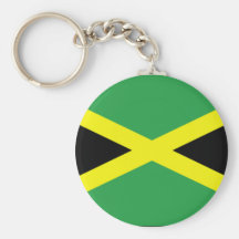 Jamaica Flag Keychain