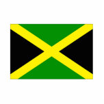 Jamaica Flag Photo cut-out photo sculptures
