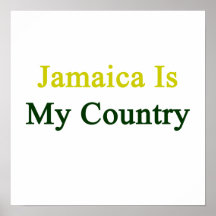 Jamaica Is My Country Print