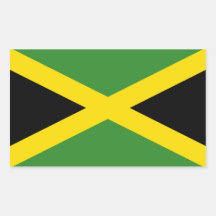 Jamaica/Jamaican Flag Stickers