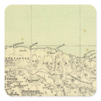 Jamaica Lithographed Map