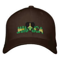JAMAICA LUV EMBROIDERED HATS
