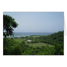 Jamaica Ocean View Note Cards