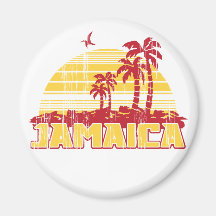 Jamaica Paradise Refrigerator Magnets