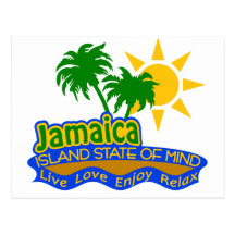 Jamaica State of Mind postcard