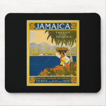 Jamaica the gem of the tropics mousepad