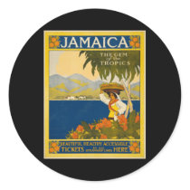 Jamaica the gem of the tropics stickers