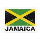 Jamaica Vintage Flag postcards