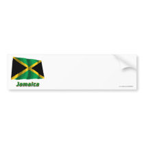 Jamaica Waving Flag with Name