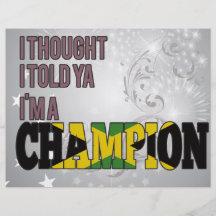 Jamaican and a Champion Flyers
