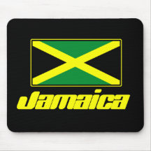 Jamaican Flag Mouse Pad