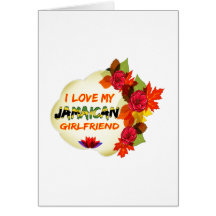 Jamaican Girlfriend designs Cards