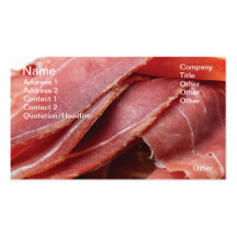 Jambon Cartes De Visite Professionnelles