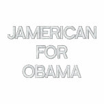 JAMERICAN FOR OBAMA embroidered shirts
