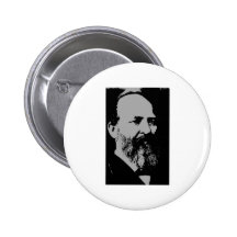James A. Garfield silhouette Pinback Buttons
